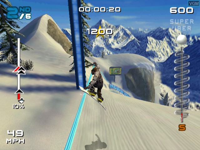 Image in-game du jeu SSX 3 sur Nintendo GameCube