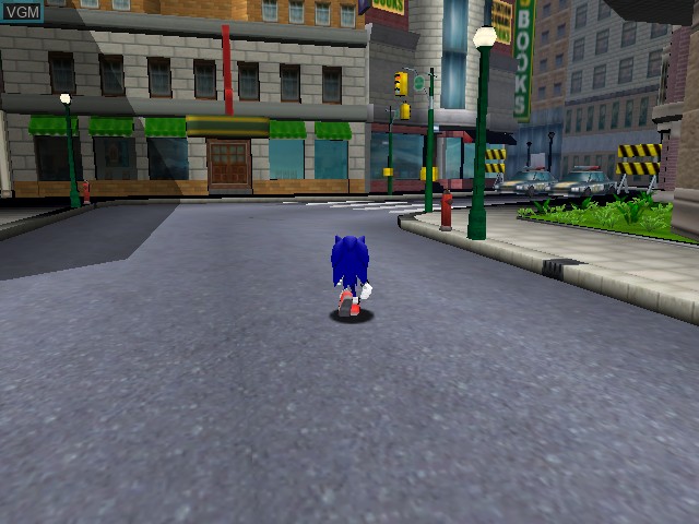 Image in-game du jeu Sonic Adventure DX - Director's Cut sur Nintendo GameCube