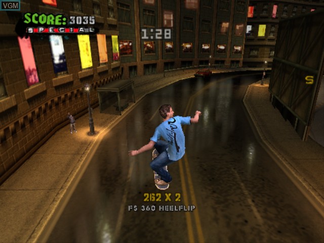 Image in-game du jeu Tony Hawk's American Wasteland sur Nintendo GameCube
