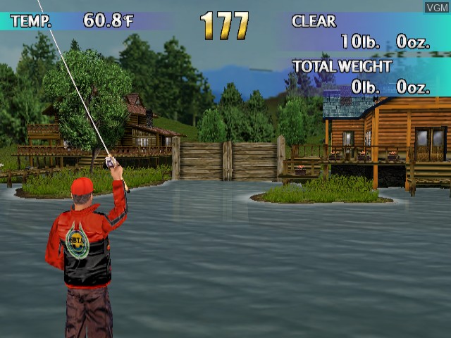 Image in-game du jeu Top Angler sur Nintendo GameCube