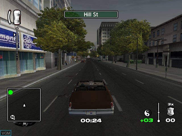 Image in-game du jeu True Crime - Streets of LA sur Nintendo GameCube