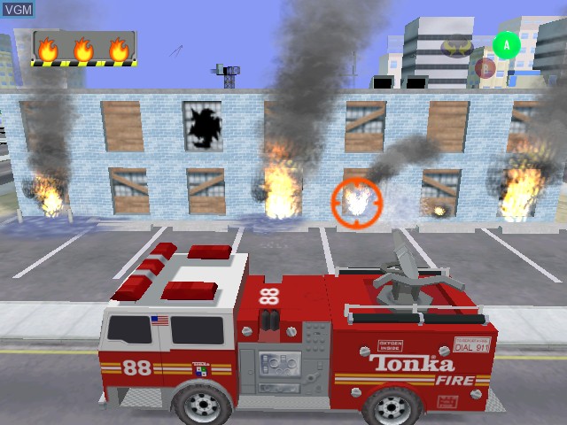 Image in-game du jeu Tonka - Rescue Patrol sur Nintendo GameCube