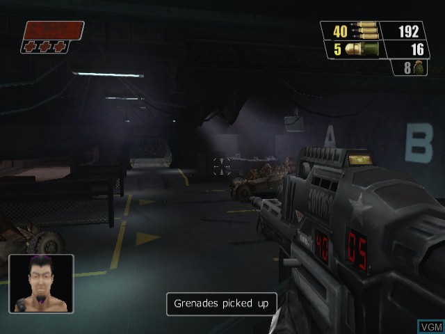 Image in-game du jeu Red Faction II sur Nintendo GameCube