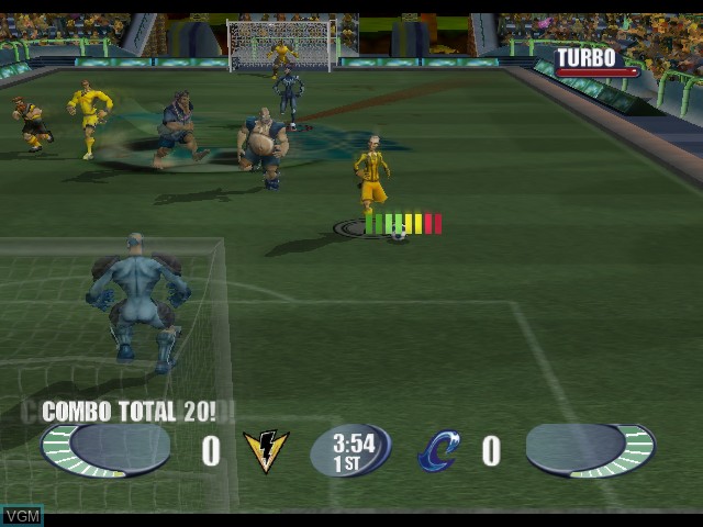 Image in-game du jeu Sega Soccer Slam sur Nintendo GameCube