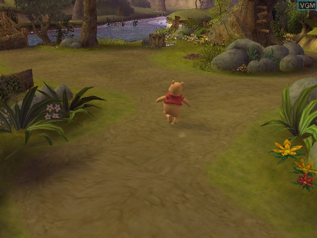 Image in-game du jeu Winnie the Pooh's Rumbly Tumbly Adventure sur Nintendo GameCube