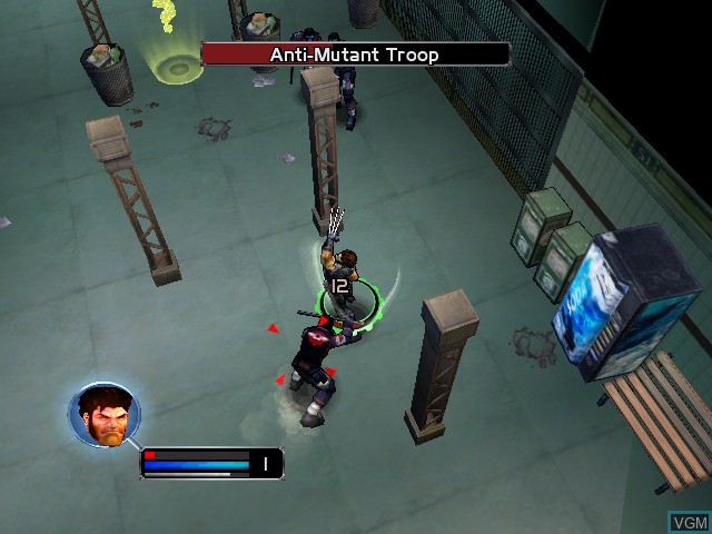 Image in-game du jeu X-Men Legends sur Nintendo GameCube