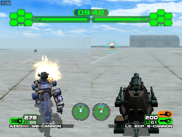 Image in-game du jeu Zoids Vs. sur Nintendo GameCube