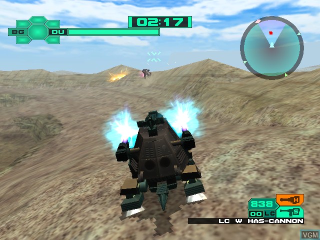 Image in-game du jeu Zoids - Battle Legends sur Nintendo GameCube
