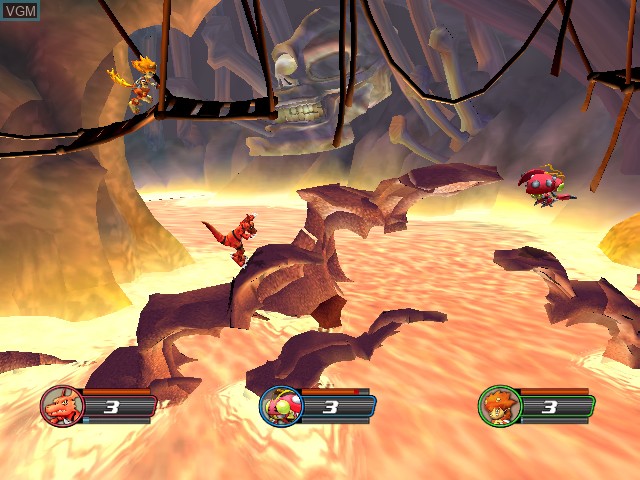 Image in-game du jeu Digimon Rumble Arena 2 sur Nintendo GameCube