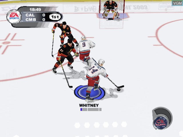 Image in-game du jeu NHL 2003 sur Nintendo GameCube