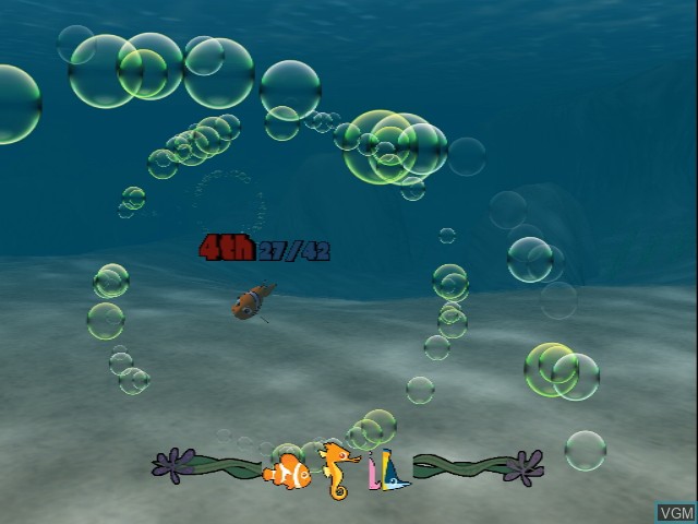 Image in-game du jeu Finding Nemo sur Nintendo GameCube