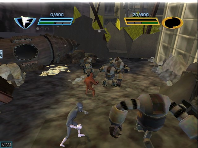 Image in-game du jeu Incredibles, The - Rise of the Underminer sur Nintendo GameCube