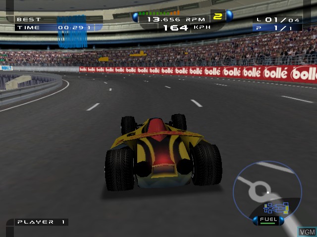 Image in-game du jeu Speed Challenge - Jacques Villeneuve's Racing Vision sur Nintendo GameCube