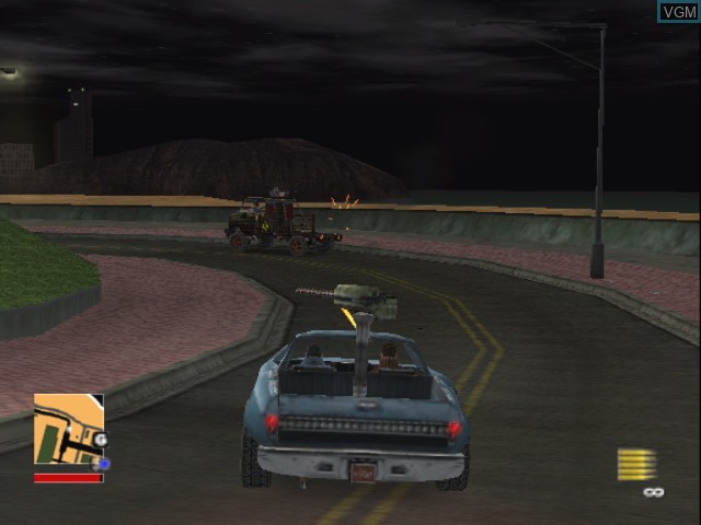 Image in-game du jeu RoadKill sur Nintendo GameCube