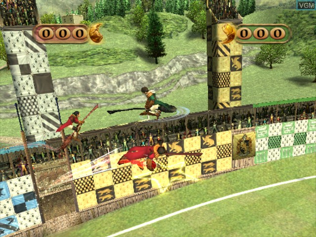 Image in-game du jeu Harry Potter - Quidditch World Cup sur Nintendo GameCube
