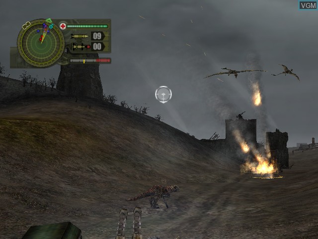 Image in-game du jeu Reign of Fire sur Nintendo GameCube