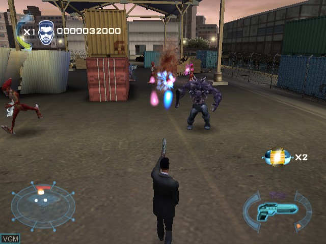 Image in-game du jeu Men in Black II - Alien Escape sur Nintendo GameCube