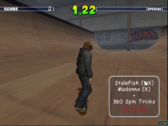 Image in-game du jeu Evolution Skateboarding sur Nintendo GameCube