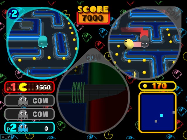 Image in-game du jeu Pac-Man Vs. / Pac-Man World 2 sur Nintendo GameCube