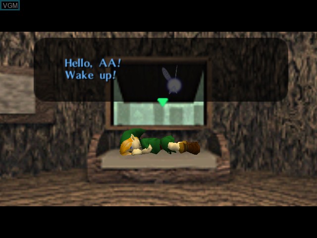 Image in-game du jeu Legend of Zelda, The - The Wind Waker / Legend of Zelda, The - Ocarina of Time / Master Quest sur Nintendo GameCube