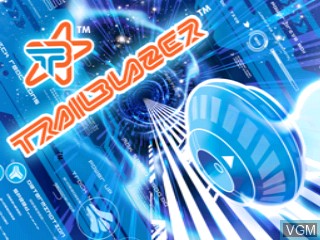 Image de l'ecran titre du jeu Trailblazer sur Tiger Gizmondo