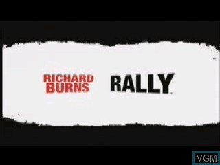Image de l'ecran titre du jeu Richard Burns Rally sur Tiger Gizmondo