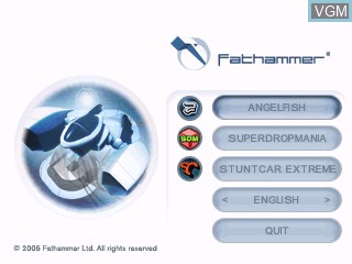 Image du menu du jeu Fathammer Classics Pack sur Tiger Gizmondo