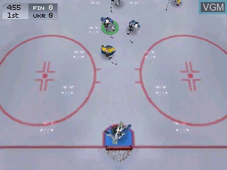 Image in-game du jeu Hockey Rage 2005 sur Tiger Gizmondo