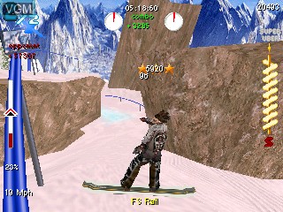 Image in-game du jeu SSX 3 sur Tiger Gizmondo