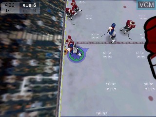 Image in-game du jeu Hockey Rage 2005 sur Tiger Gizmondo