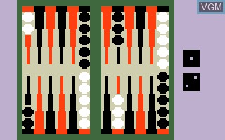 Image in-game du jeu ABPA Backgammon sur Mattel Intellivision