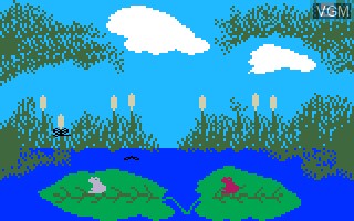 Image in-game du jeu Frog Bog sur Mattel Intellivision