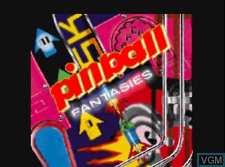 Image de l'ecran titre du jeu Pinball Fantasies sur Atari Jaguar