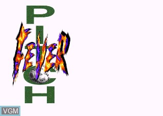 Image de l'ecran titre du jeu Fever Pitch Soccer sur Atari Jaguar
