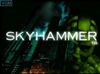 Image de l'ecran titre du jeu SkyHammer sur Atari Jaguar