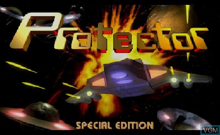 Image de l'ecran titre du jeu Protector sur Atari Jaguar