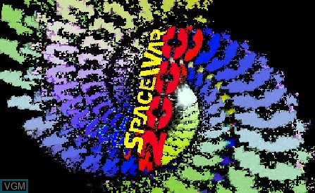 Image de l'ecran titre du jeu SpaceWar 2000 sur Atari Jaguar