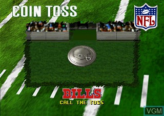 Image du menu du jeu Troy Aikman NFL Football sur Atari Jaguar