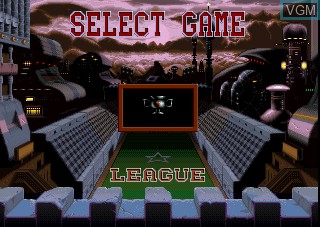 Image du menu du jeu Brutal Sports Football sur Atari Jaguar