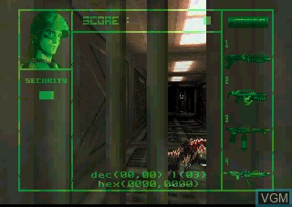 Image in-game du jeu Alien vs. Predator sur Atari Jaguar