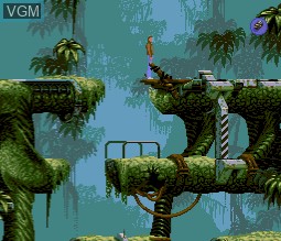 Image in-game du jeu Flashback sur Atari Jaguar