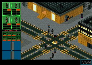 Image in-game du jeu Syndicate sur Atari Jaguar