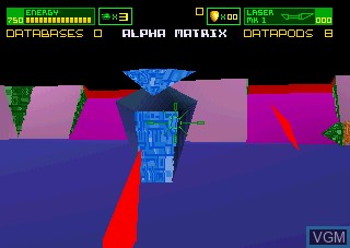 Image in-game du jeu I-War sur Atari Jaguar