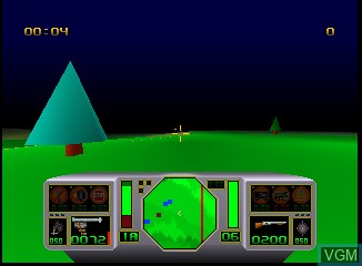 Image in-game du jeu Aircars sur Atari Jaguar