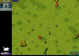 Image in-game du jeu Cannon Fodder sur Atari Jaguar