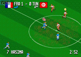 Image in-game du jeu Fever Pitch Soccer sur Atari Jaguar