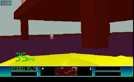 Image in-game du jeu Club Drive sur Atari Jaguar