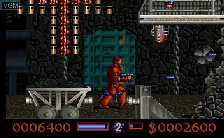 Image in-game du jeu Hyper Force sur Atari Jaguar