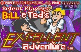 Image de l'ecran titre du jeu Bill & Ted's Excellent Adventure sur Atari Lynx