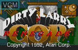 Image de l'ecran titre du jeu Dirty Larry - Renegade Cop sur Atari Lynx